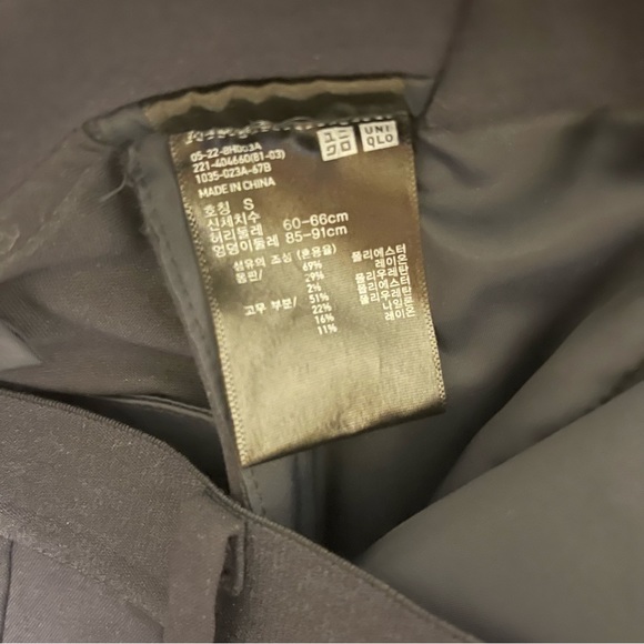 UNIQLO ankle length trousers Pants with pockets, S - Picture 9 of 11